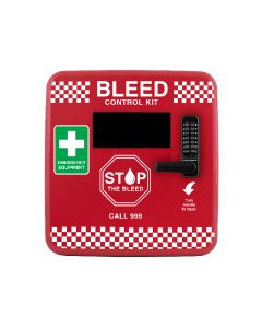 Polycarbonate Outdoor Bleed Control Cabinet Locked