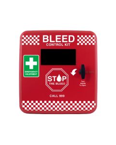 Polycarbonate Outdoor Bleed Control Cabinet Unlocked