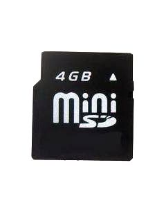 Mini-SD-memory-card-programmed