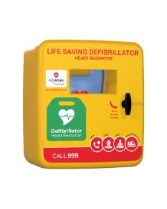 AED Armor Polycarbonate Outdoor No Lock Cabinet with heating and Alarm