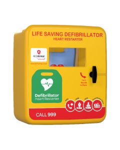 AED Armor Polycarbonate Outdoor No Lock Cabinet with heating