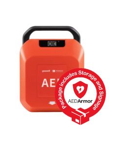 Primedic Y Semi Automatic with AED Armor Cabinet