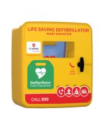 AED Armor Polycarbonate Outdoor No Lock Cabinet with heating